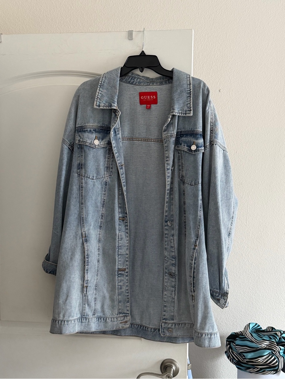 Guess Light Blue Denim Jean Jacket